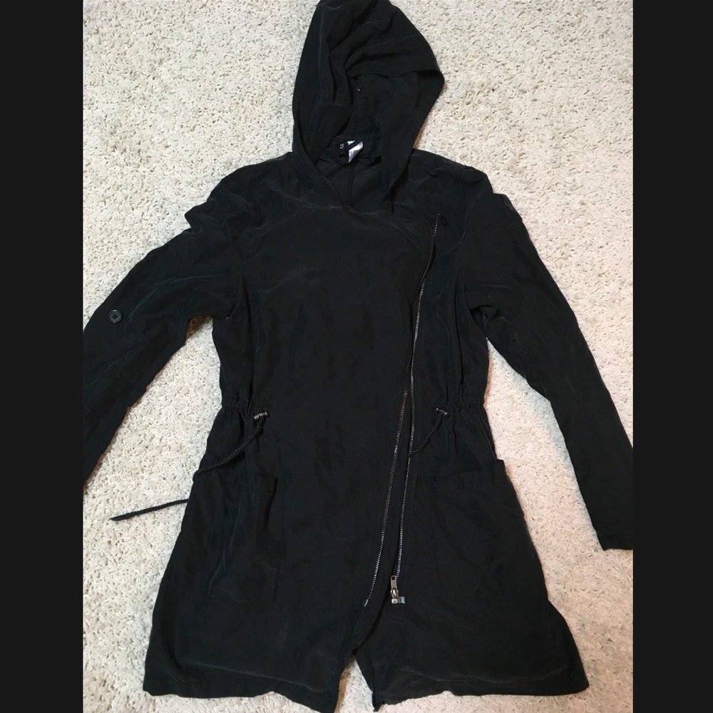 Black ash long sweater